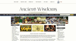 Desktop Screenshot of ancient-wisdoms.com