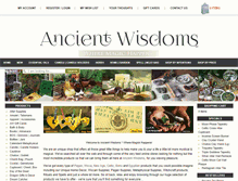 Tablet Screenshot of ancient-wisdoms.com